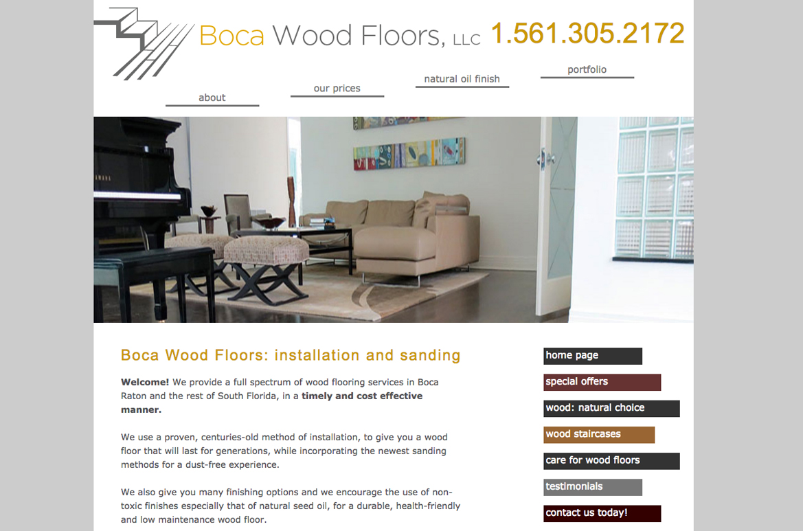 boca woodfloors website