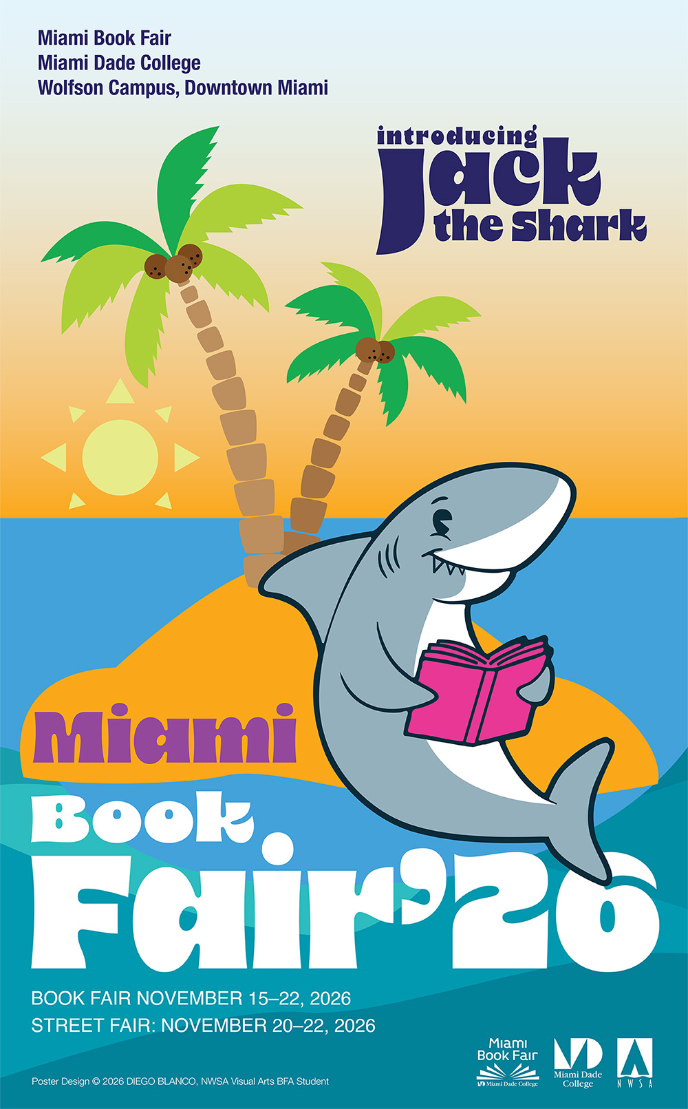 poster Miami Book Fair