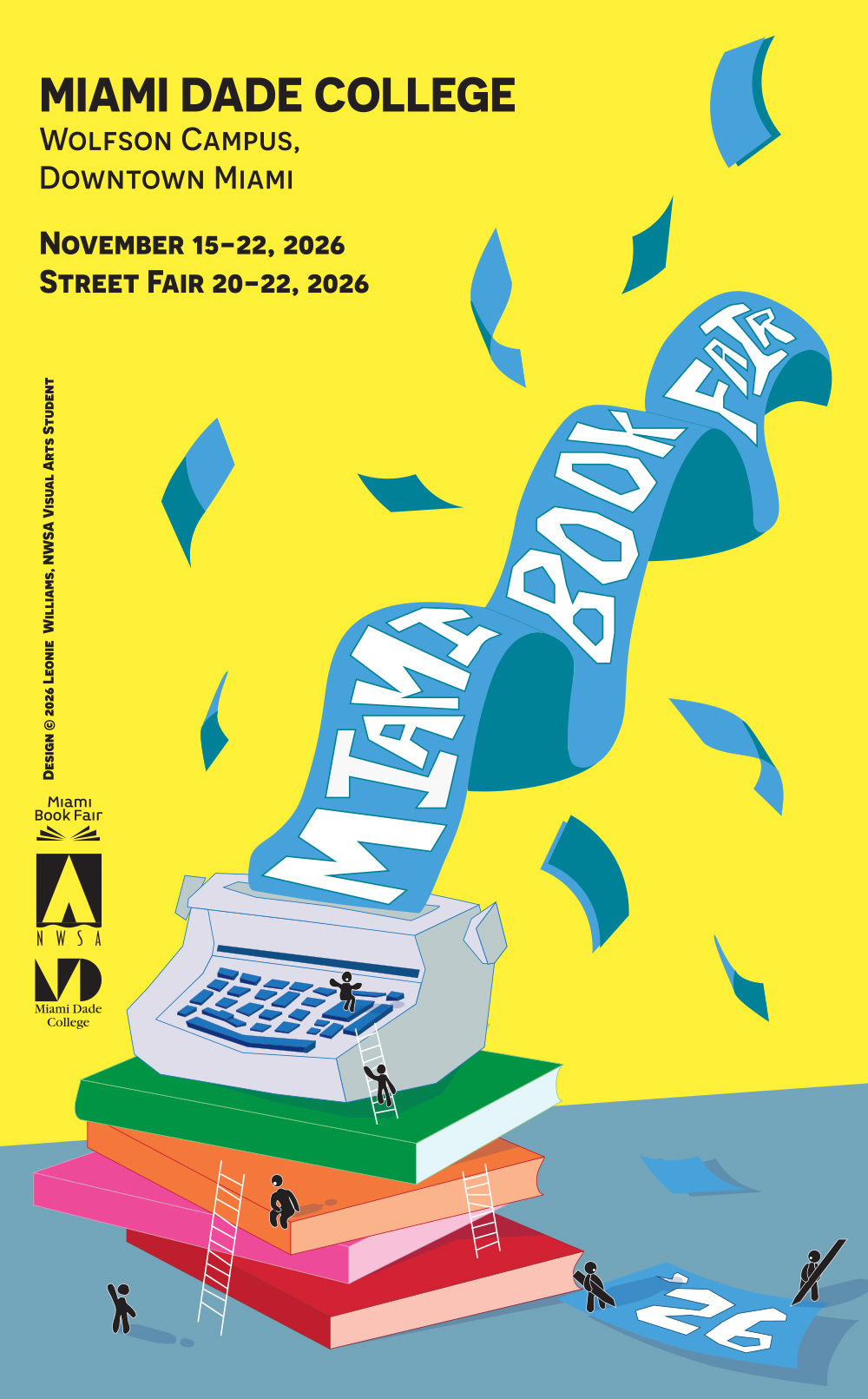 poster Miami Book Fair